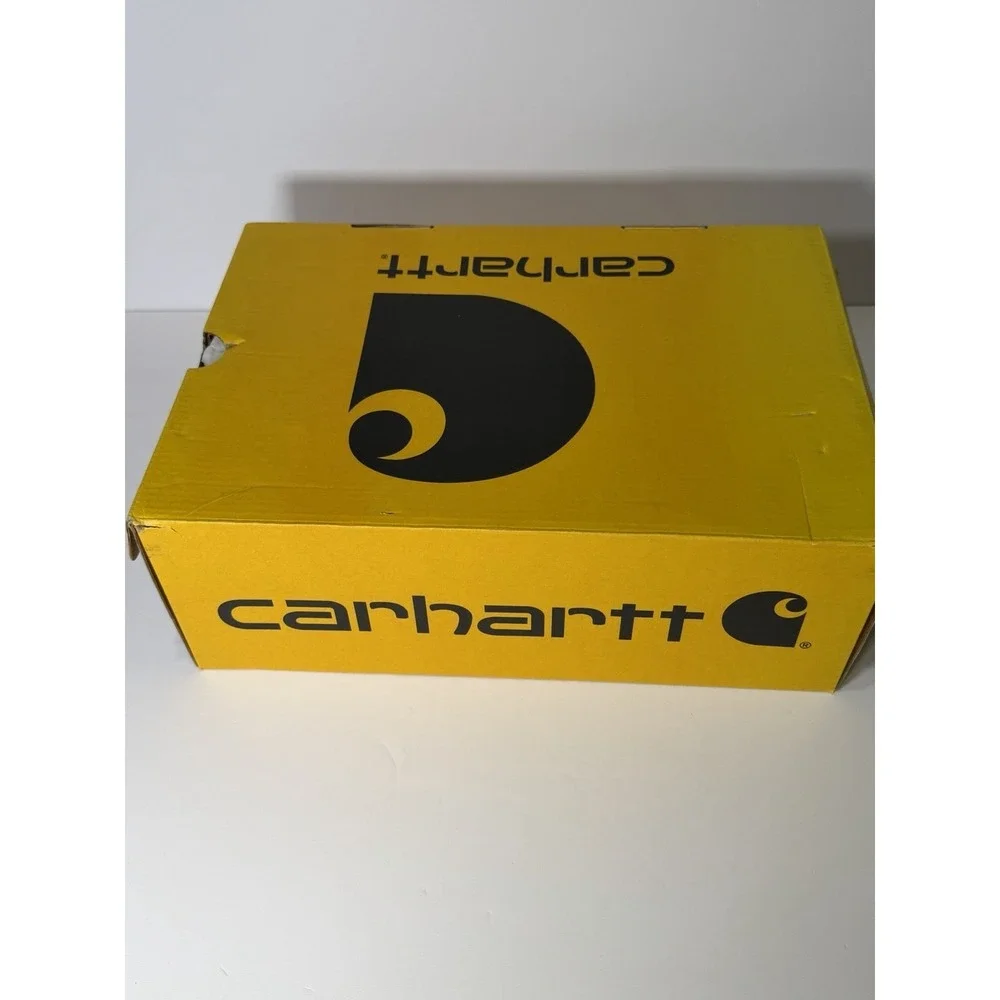 Carhartt Size 10W FORCE DAY ONE SAFETY Black New Men's Soft Toe Work Shoes